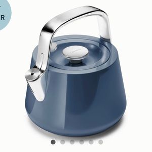 Caraway Whistling Tea Kettle, Navy, Brand New in Box